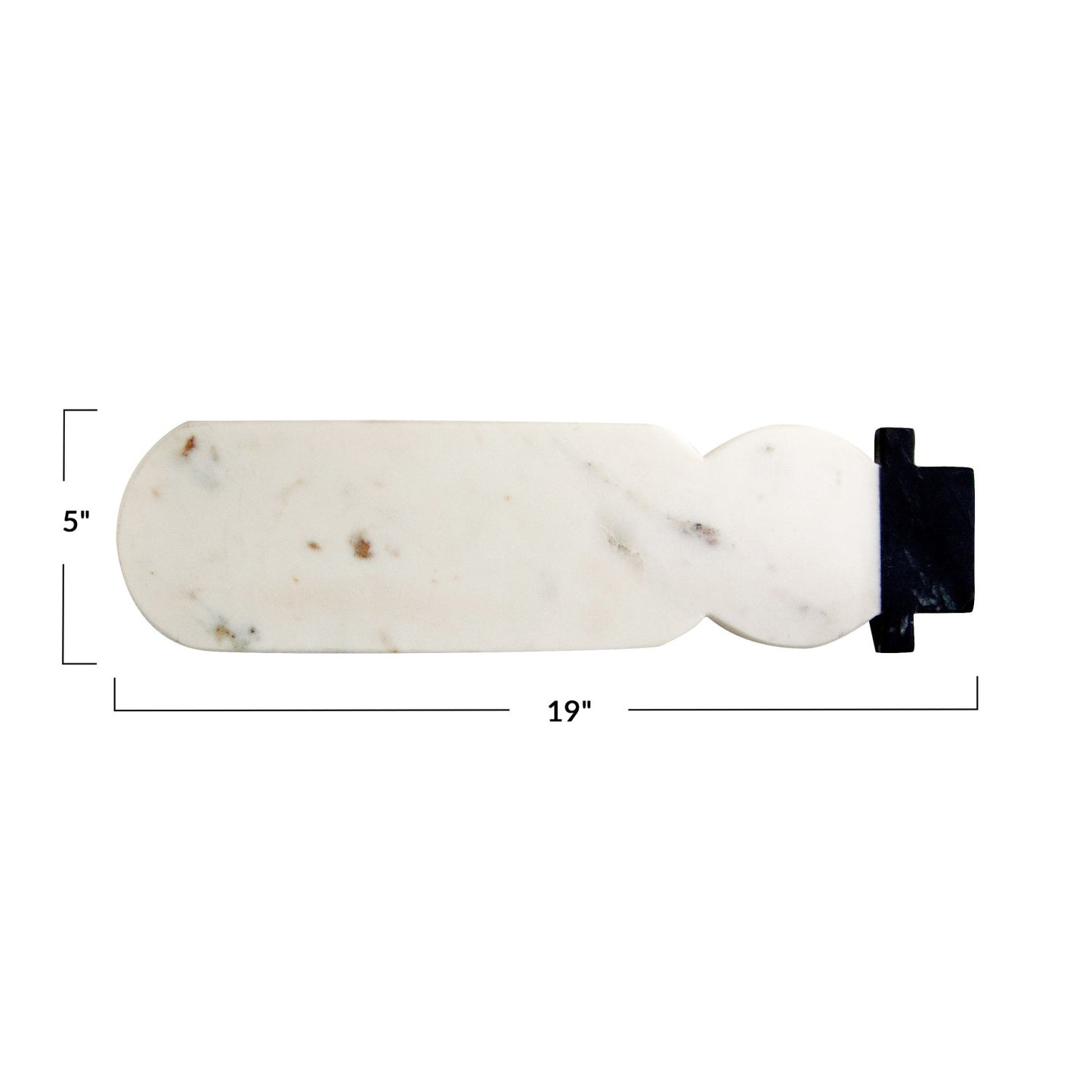 Marble Snowman Cutting/Cheese Board
