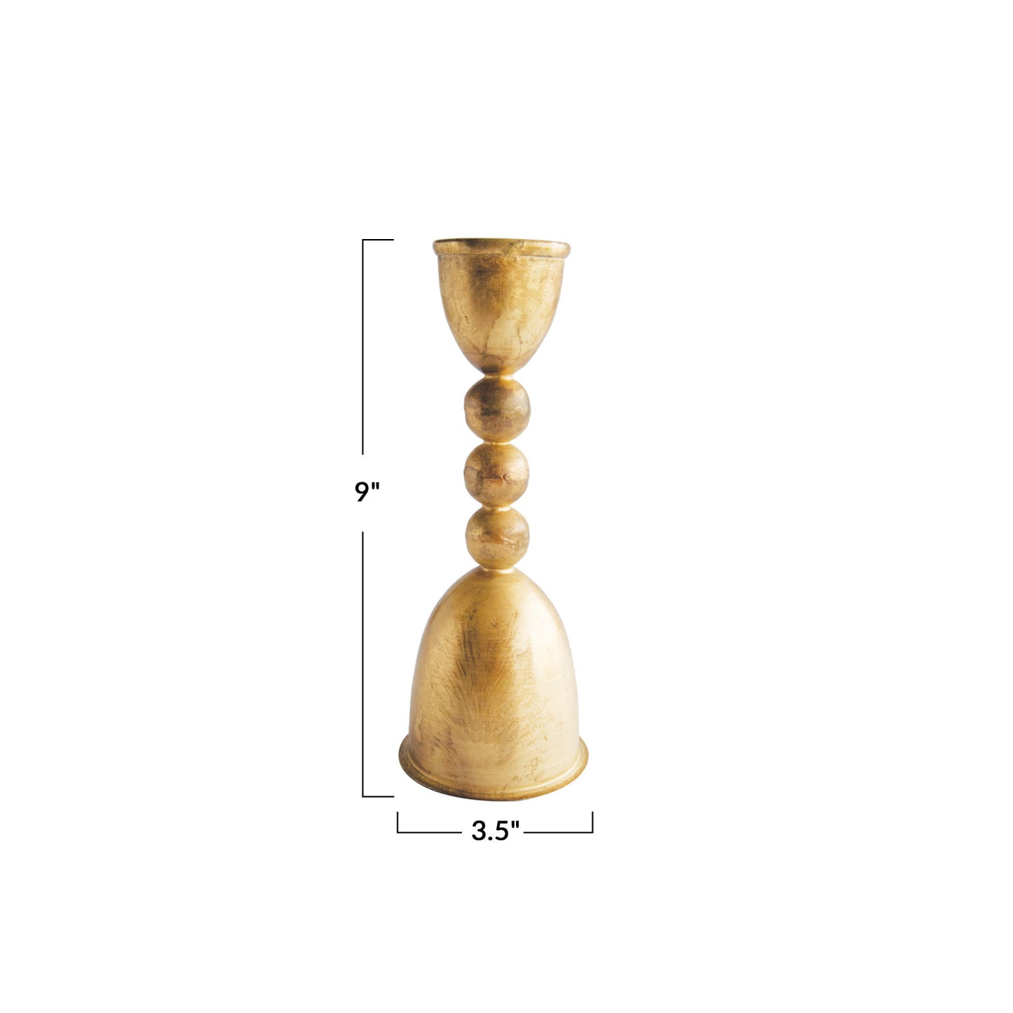 Bell Cup Brass Candlesticks