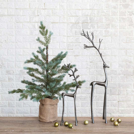 Gunmetal Thin Reindeer