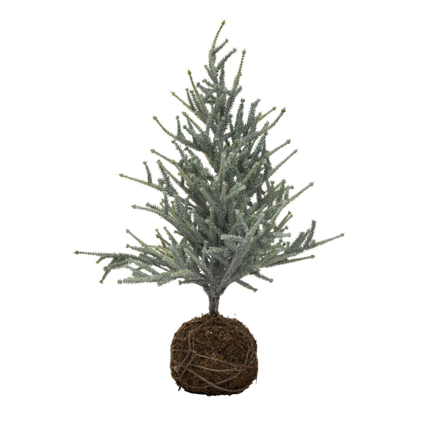 Faux Spruce Tree with Moss Ball Base