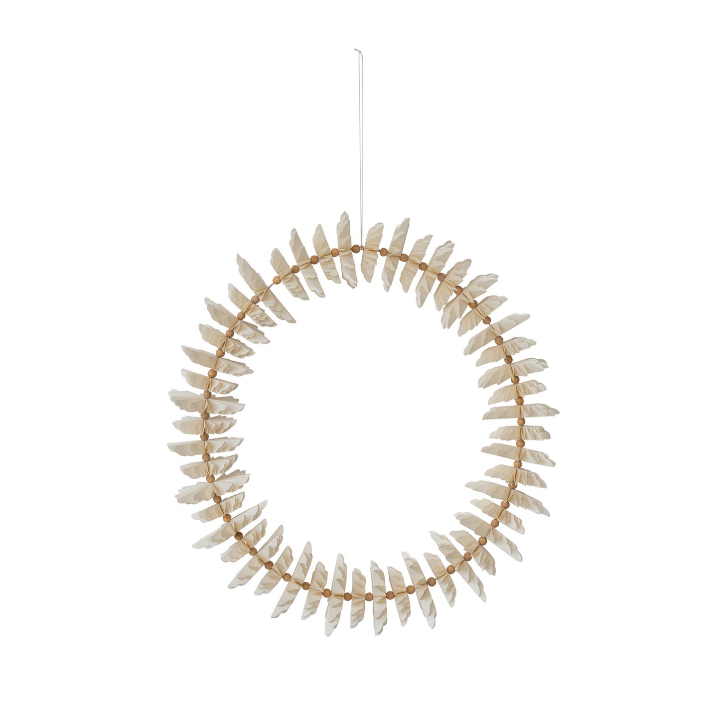 Paper Flower Wreath