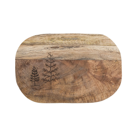 Laser Etched Tree Cutting Board