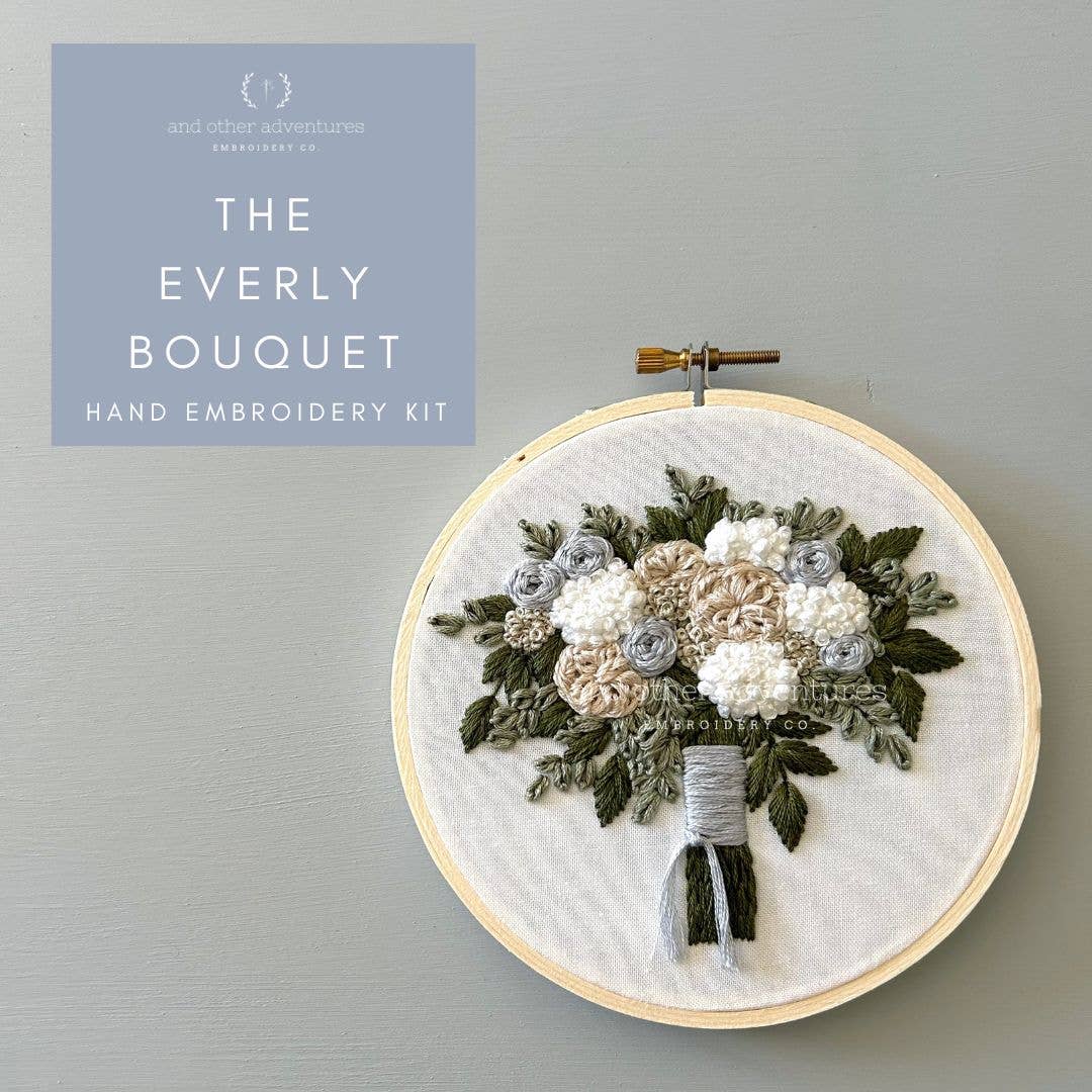 Everly Bouquet Emboridery Kit