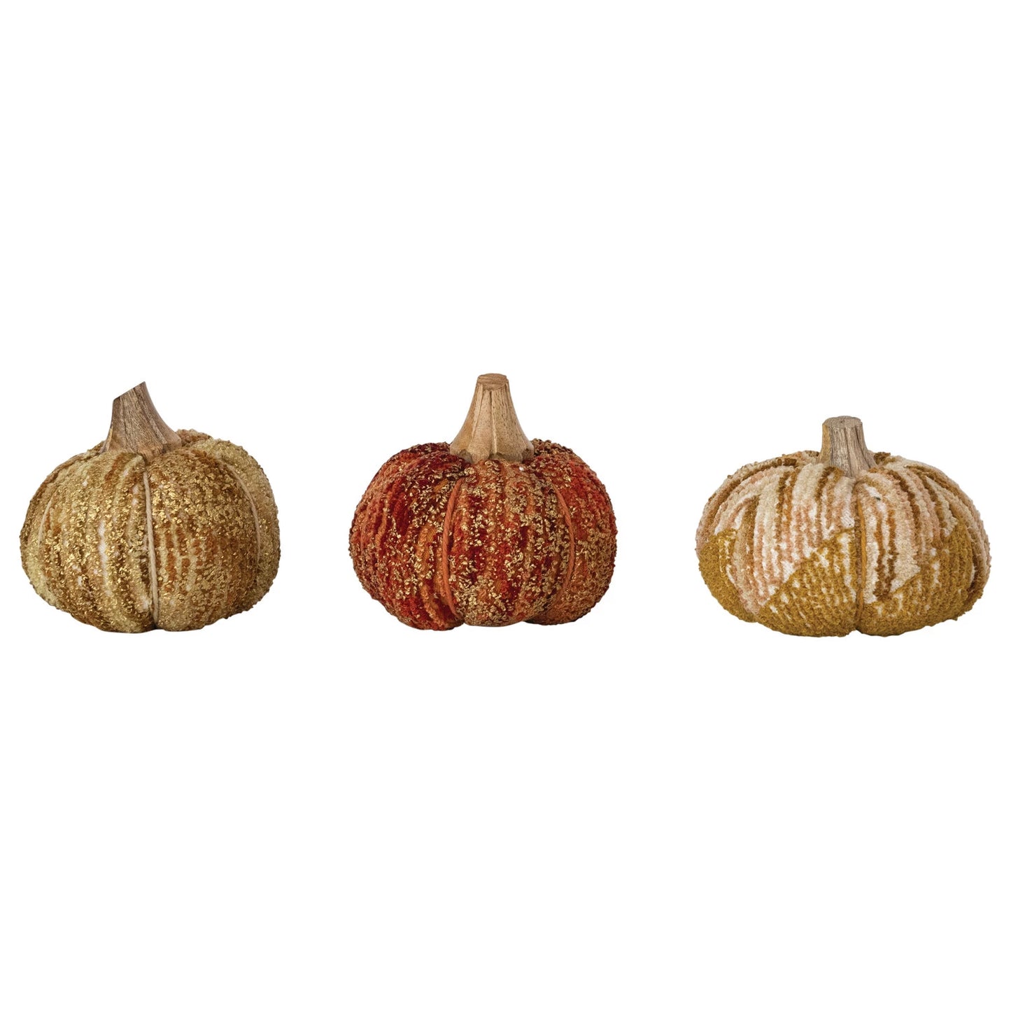Chenille Pumpkins