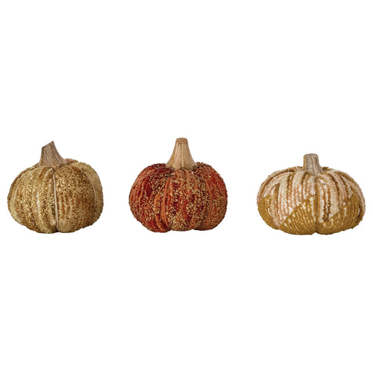 Chenille Pumpkins