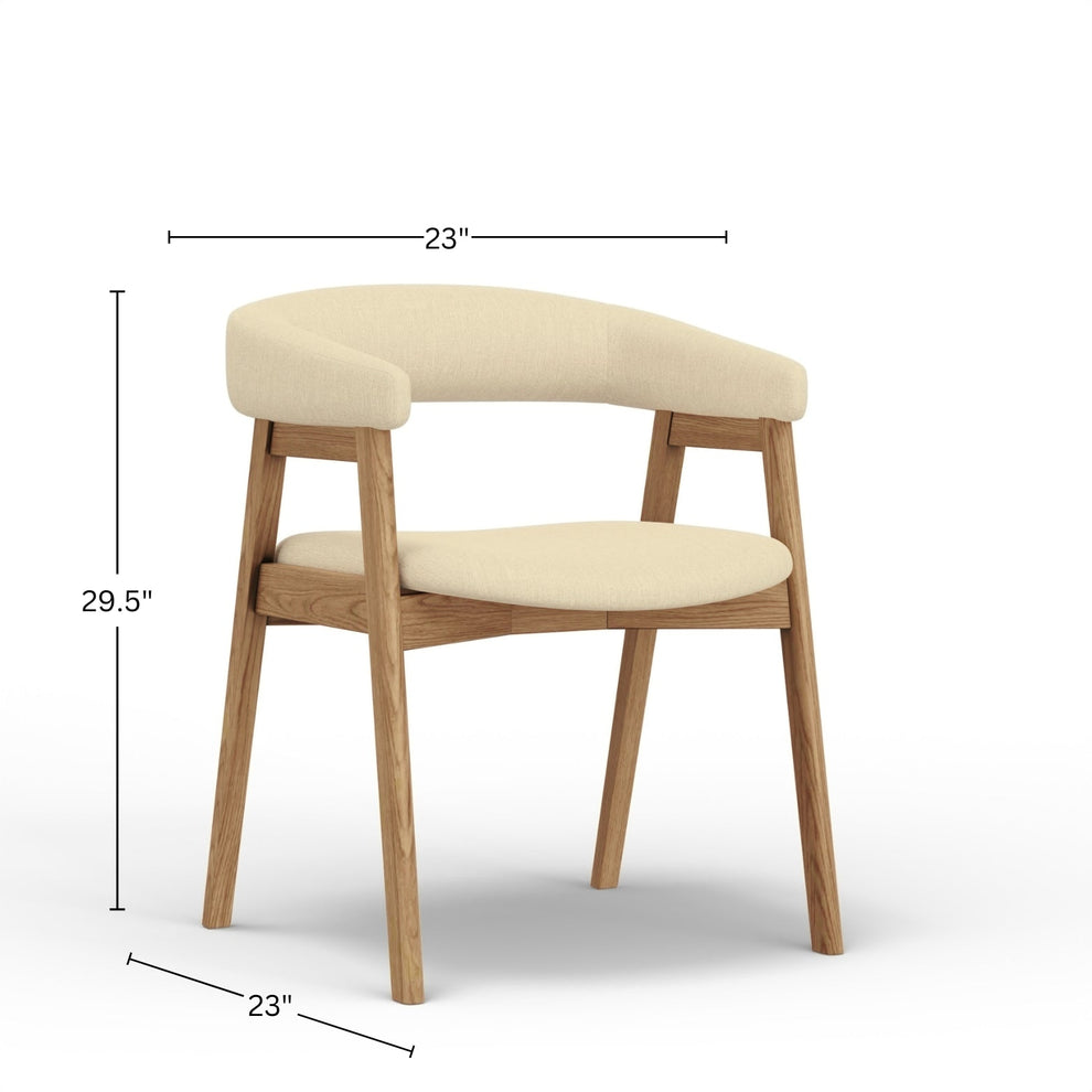 Curved Back Side Chairs