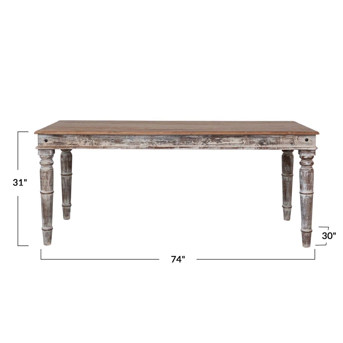 Hamilton Wood Dining Table