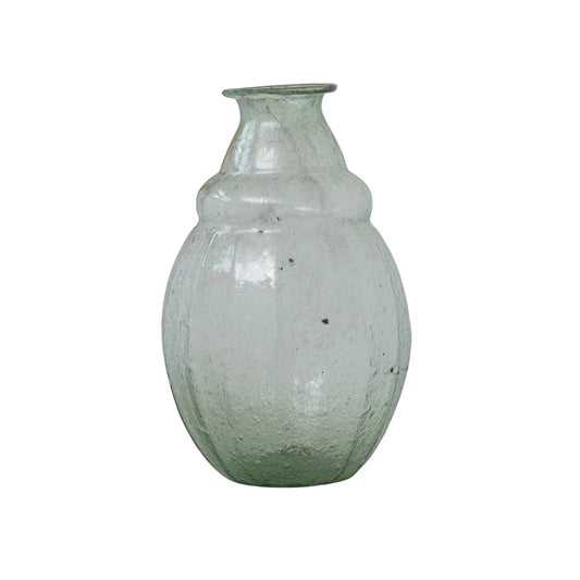 Green Glass Vase