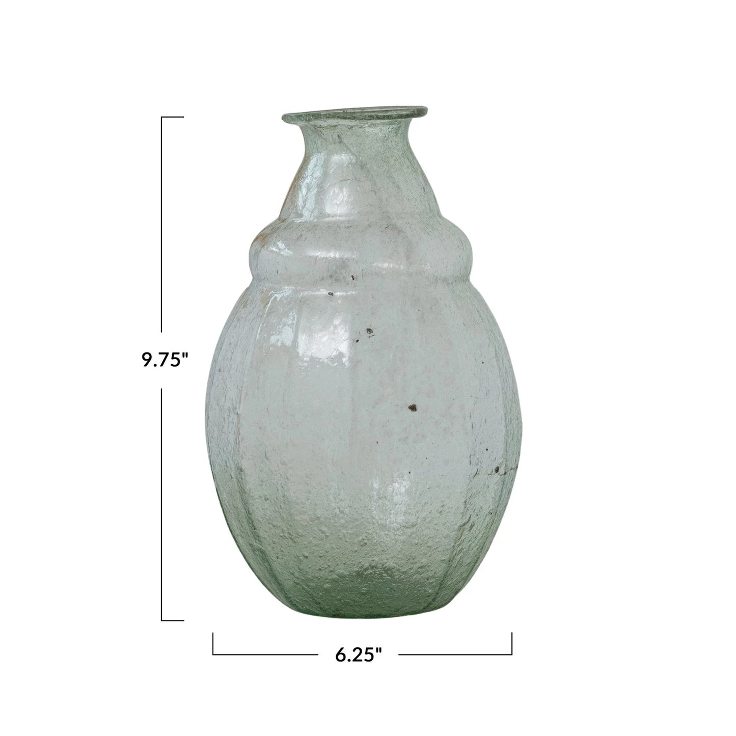 Green Glass Vase