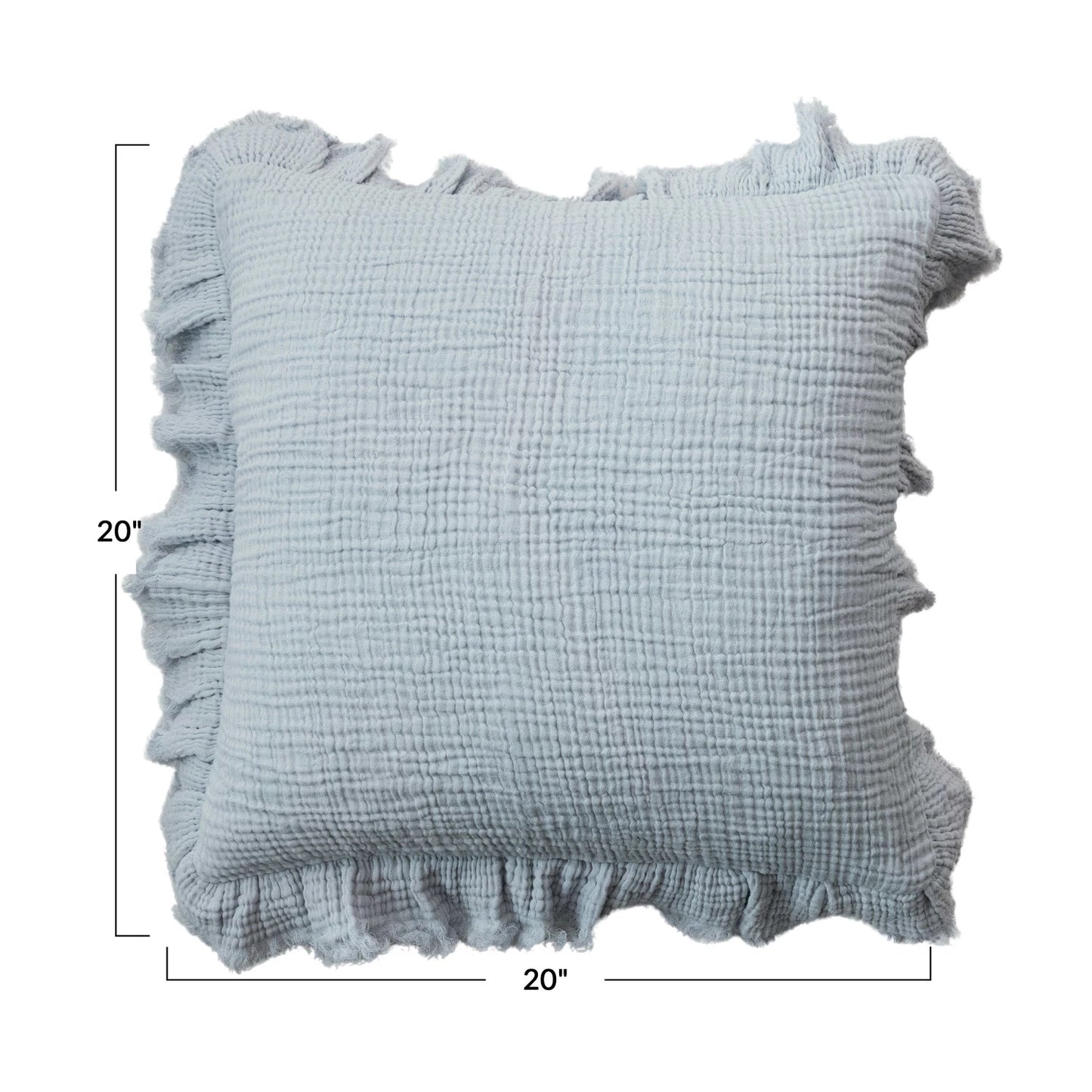 Carolina Ruffled Pillow