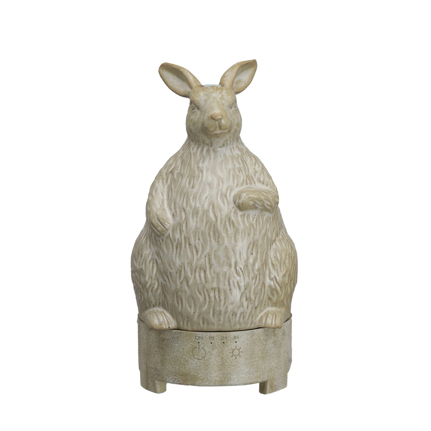 Stoneware Rabbit Shaped Oil Diffuser w/ Timer (Each One Will Vary)