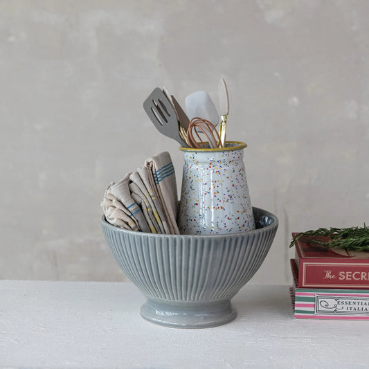 Fluted Serving Bowl