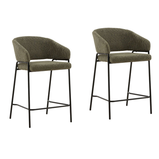 Athens Olive Counter Stool -  SET OF 2