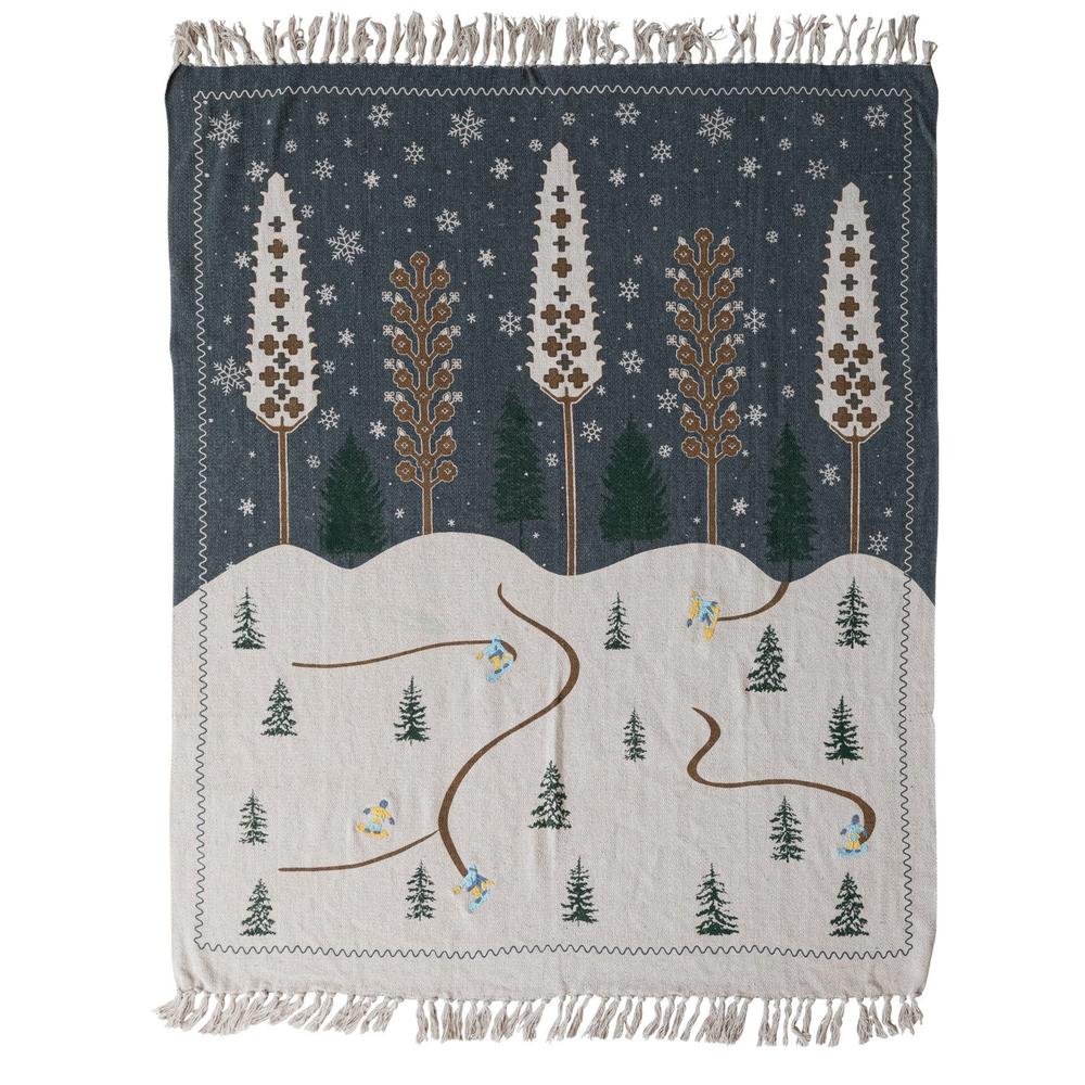Woodland Throw Blanket