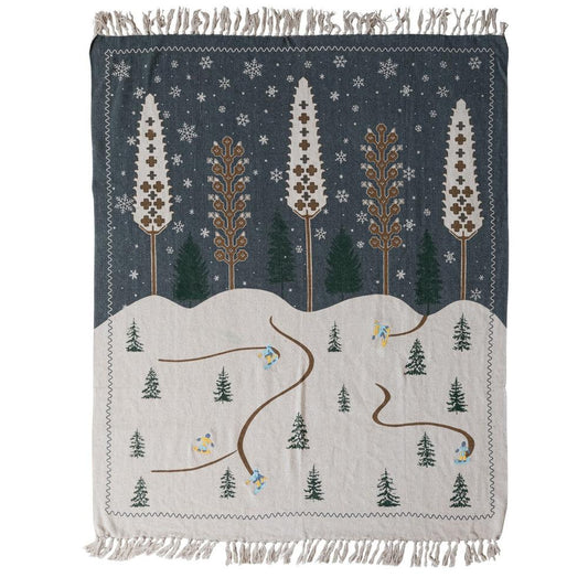 Woodland Throw Blanket