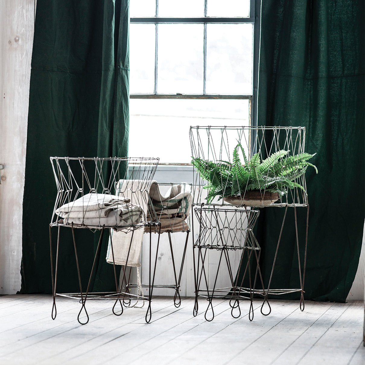 Folding Plant Stand