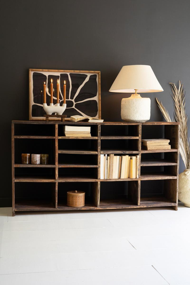 Recycled Wood Console Table