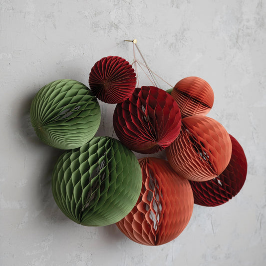 Paper Folding Honeycomb Ball Ornament