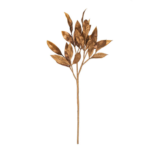 Gold Cassia Leaf Pick