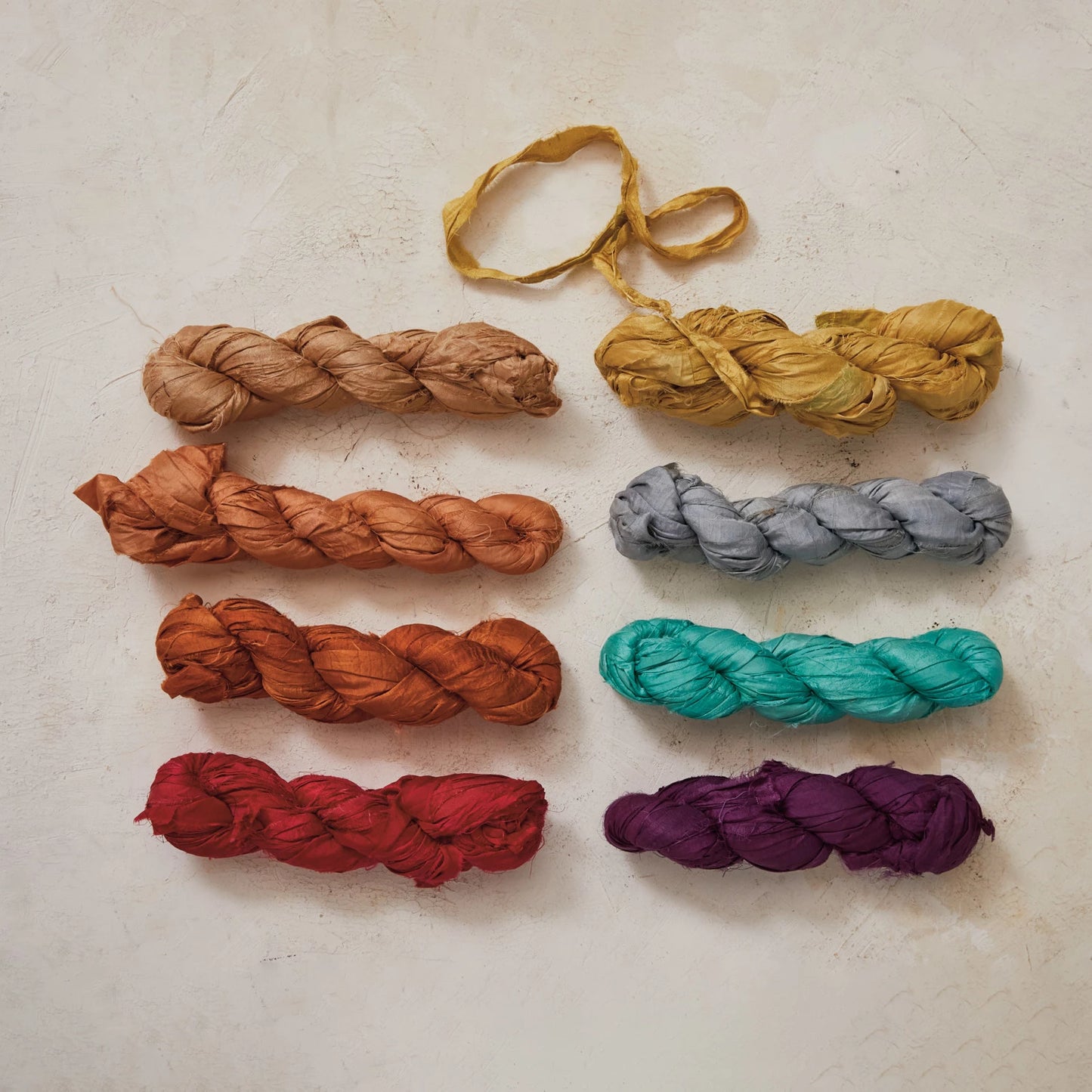 Torn Silk Ribbon - 75 yards