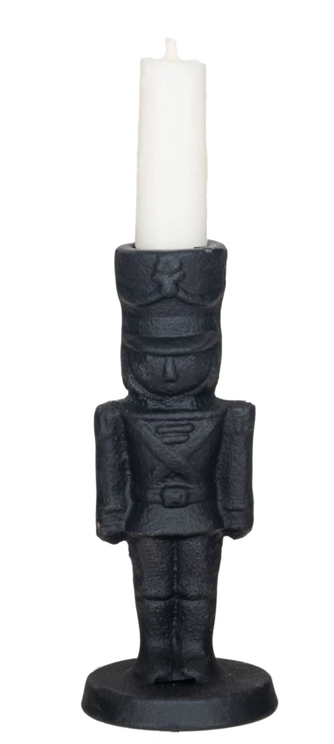 Nutcracker Taper Candle Holder