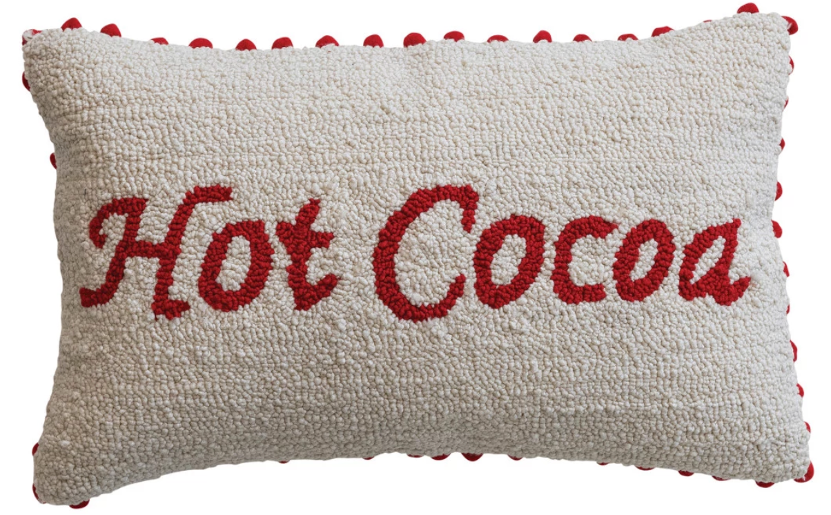 Hot Cocoa Pillow