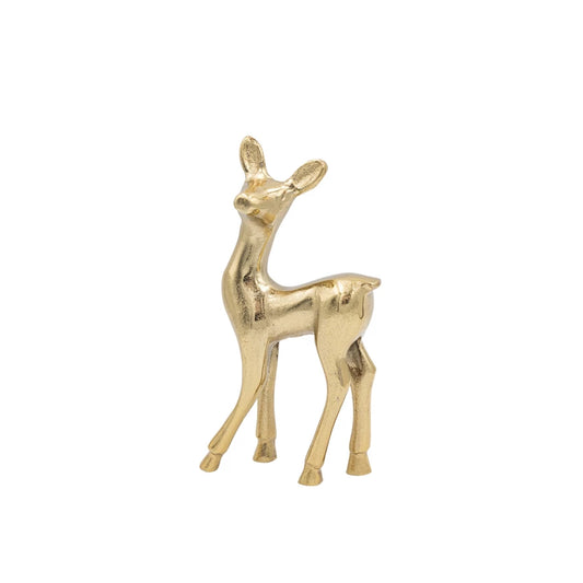 Small Gold Sleek Deer