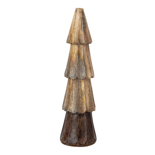 Carved Mango Wood Tree