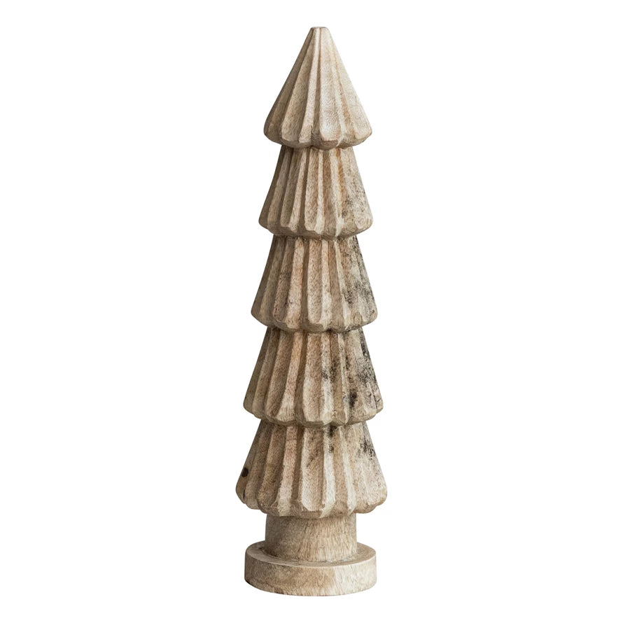 Carved Mango Wood Tree