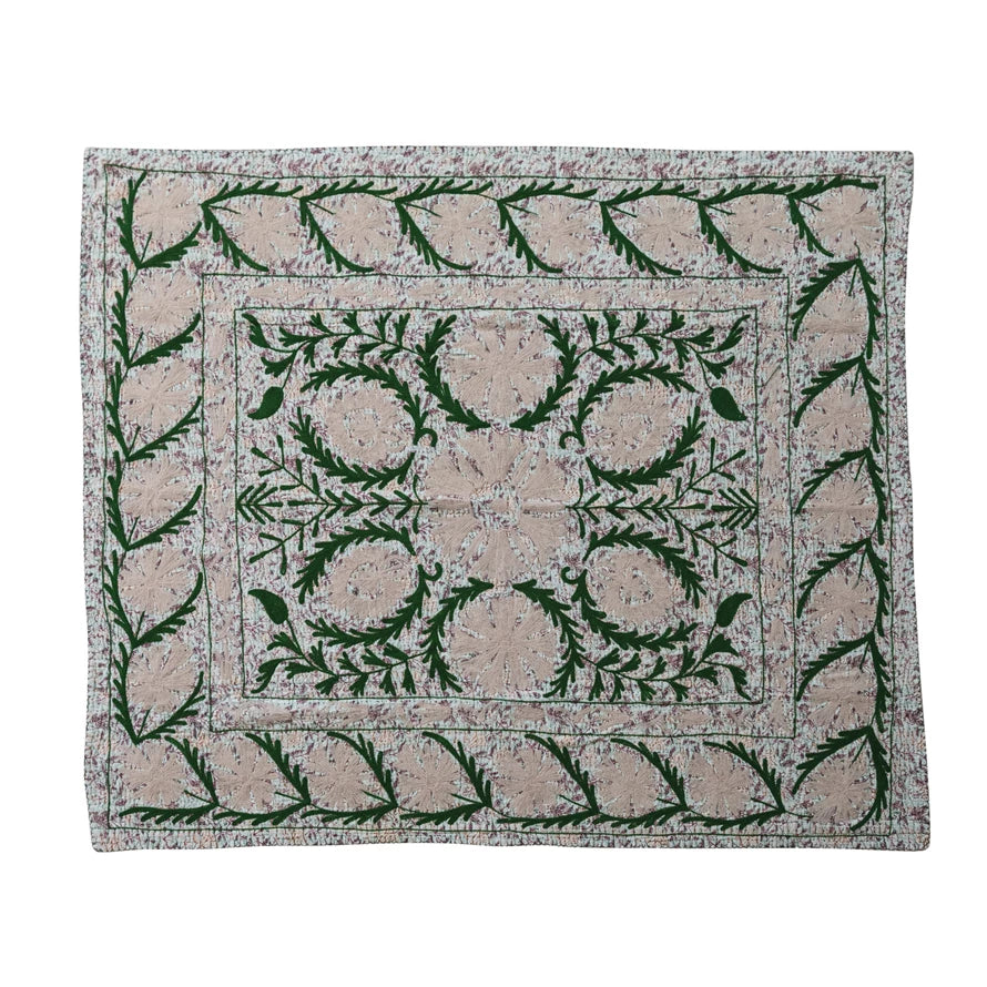 Voile Printed  Throw