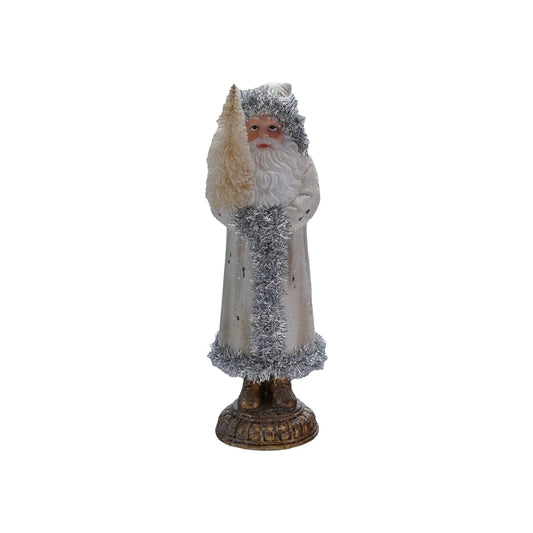 Cream Santa w/ Tinsel
