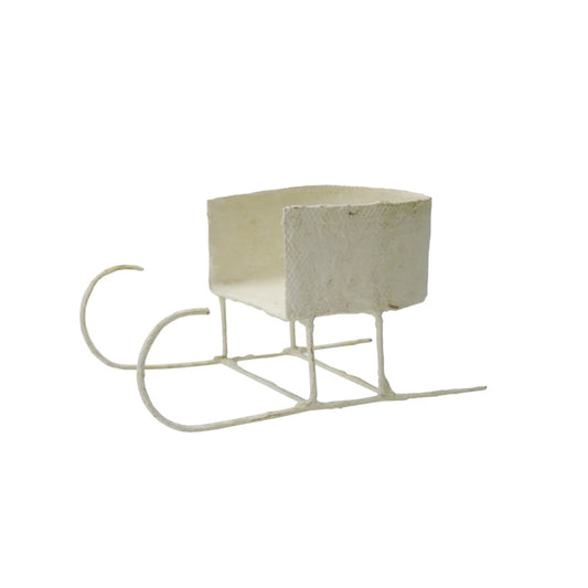 Metal & Paper Mache Sleigh