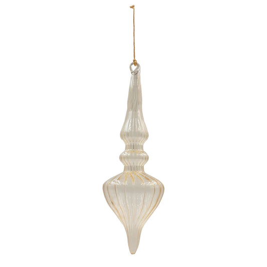 Blown Glass Finial Ornament