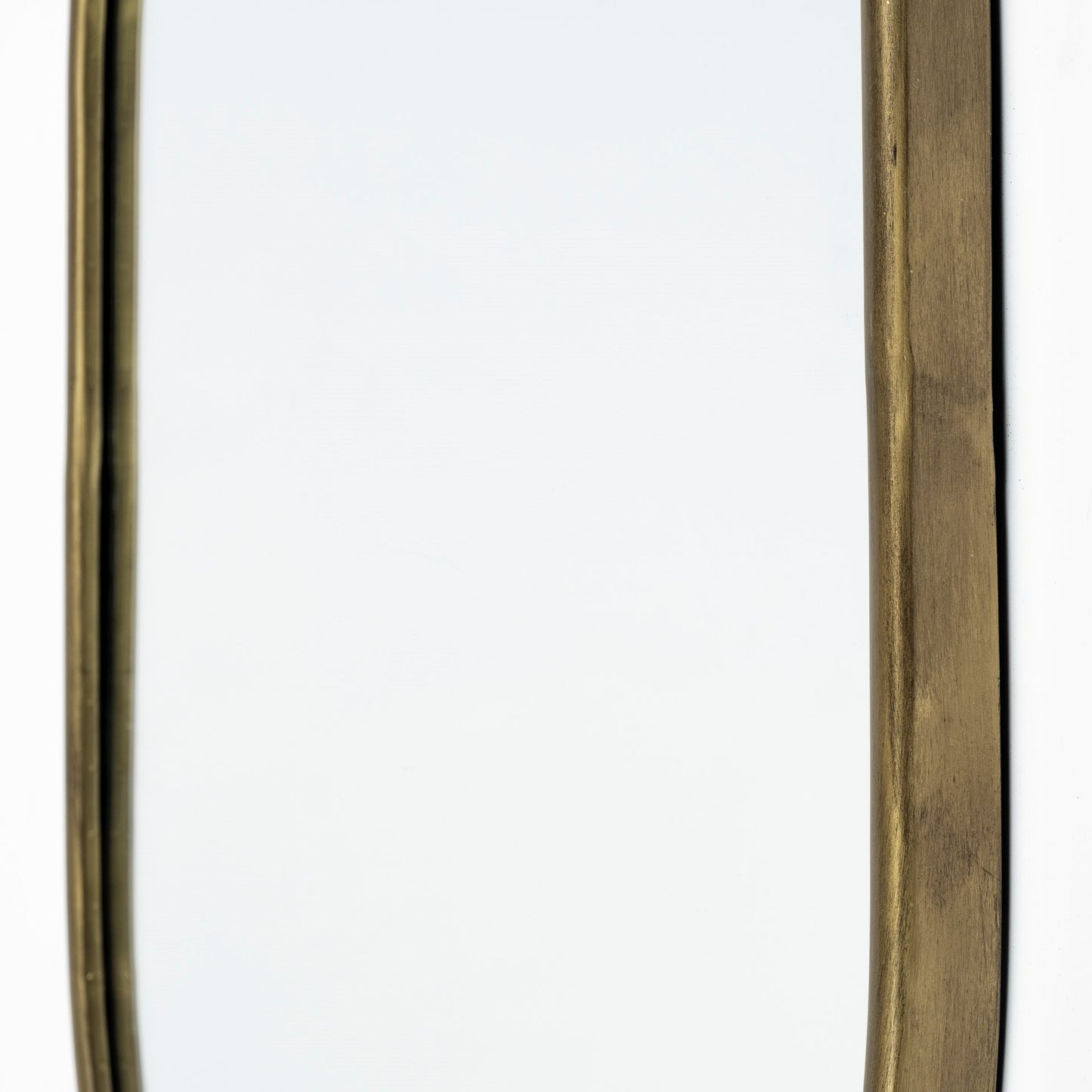 Oval Gold Mirror