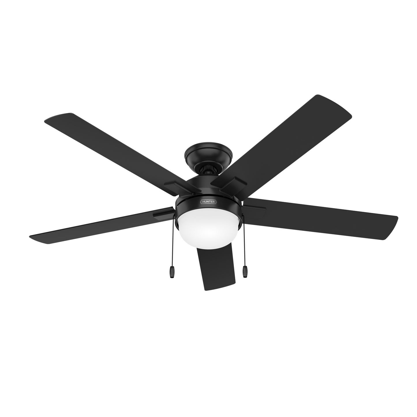 Zoey Black 52" Ceiling Fan