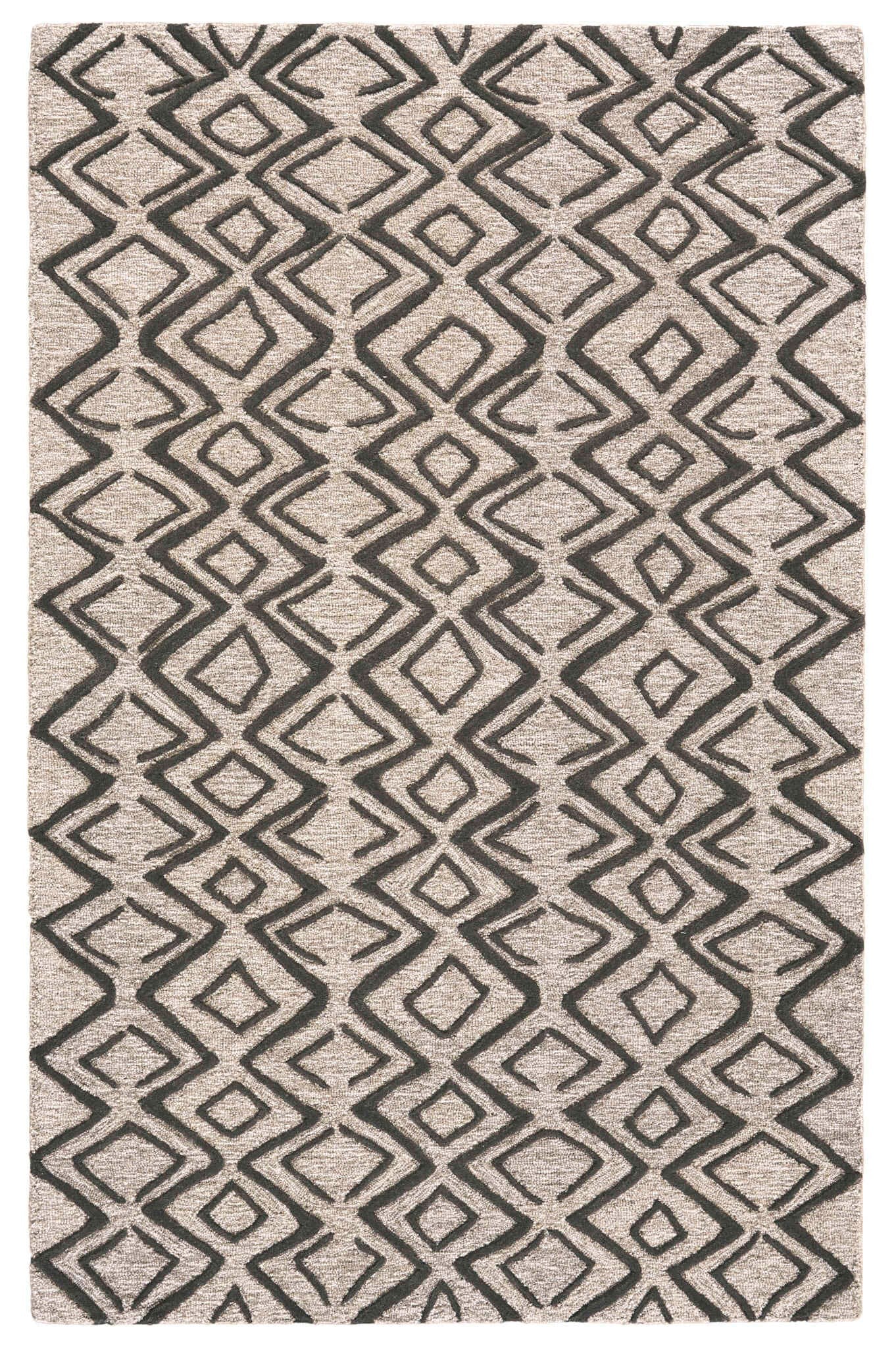 Enzo Charcoal Taupe Rug