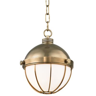 Sumner Brass Pendant