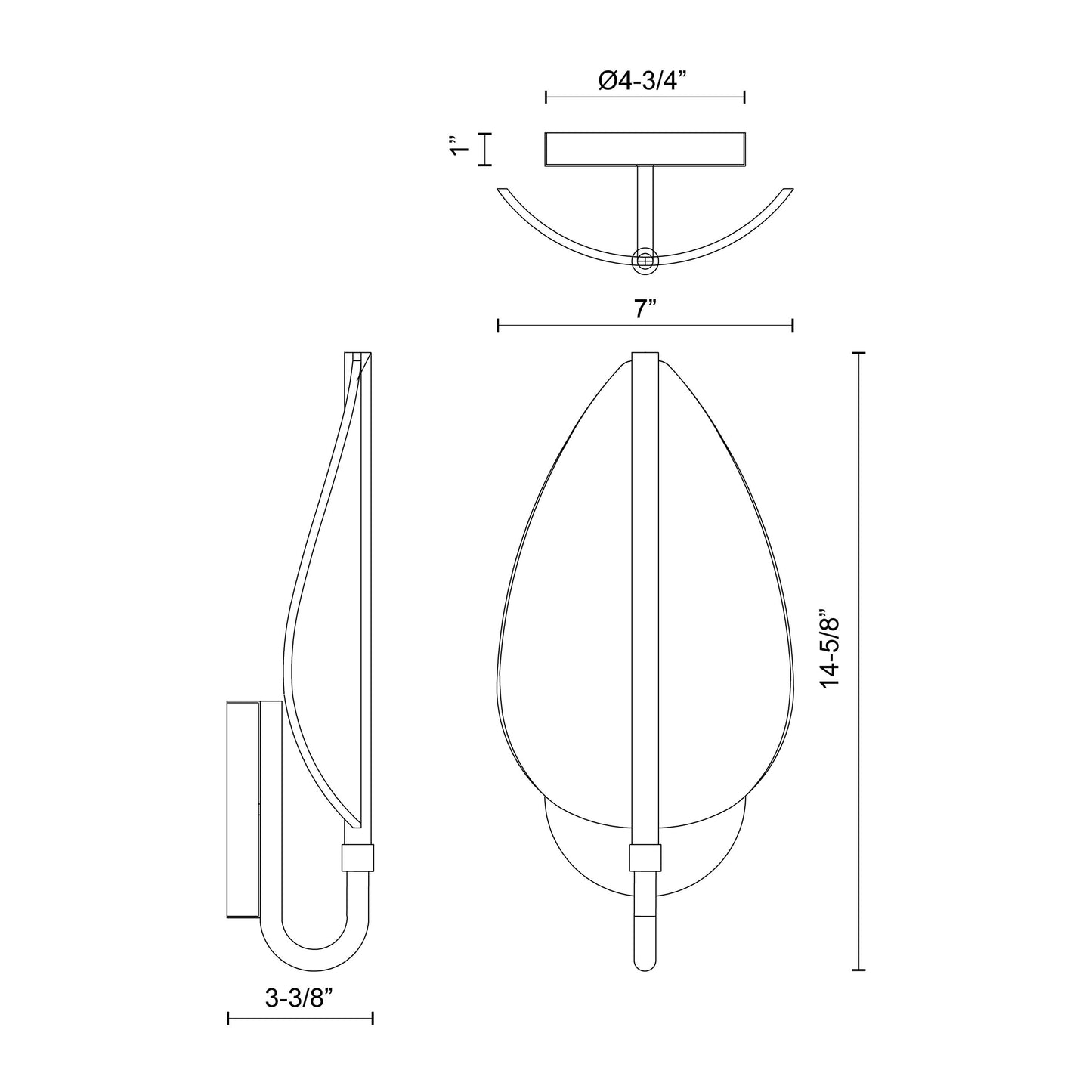 Flora LED Wall Sconce