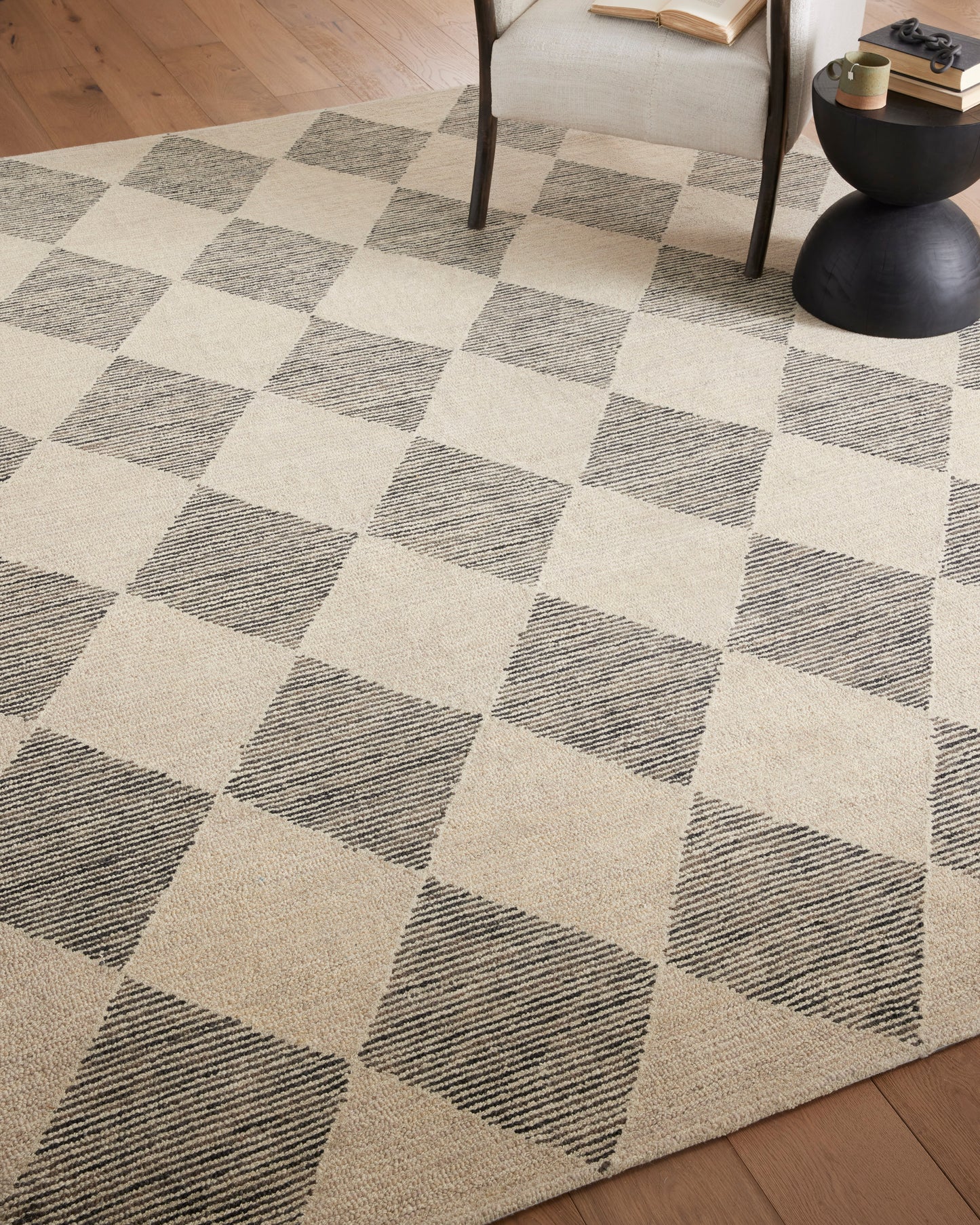 Francis Beige and Charcoal Rug