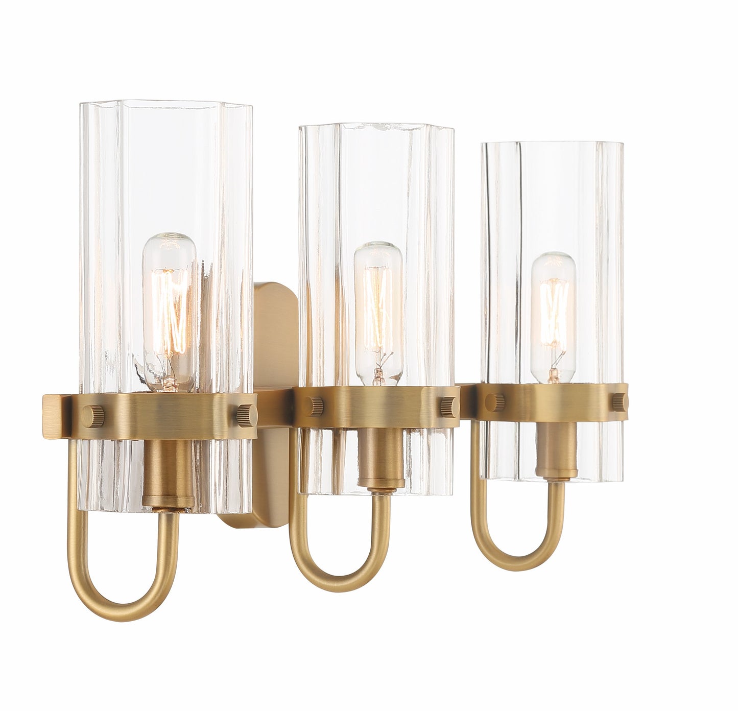 Tiffany Brass Vanity Light