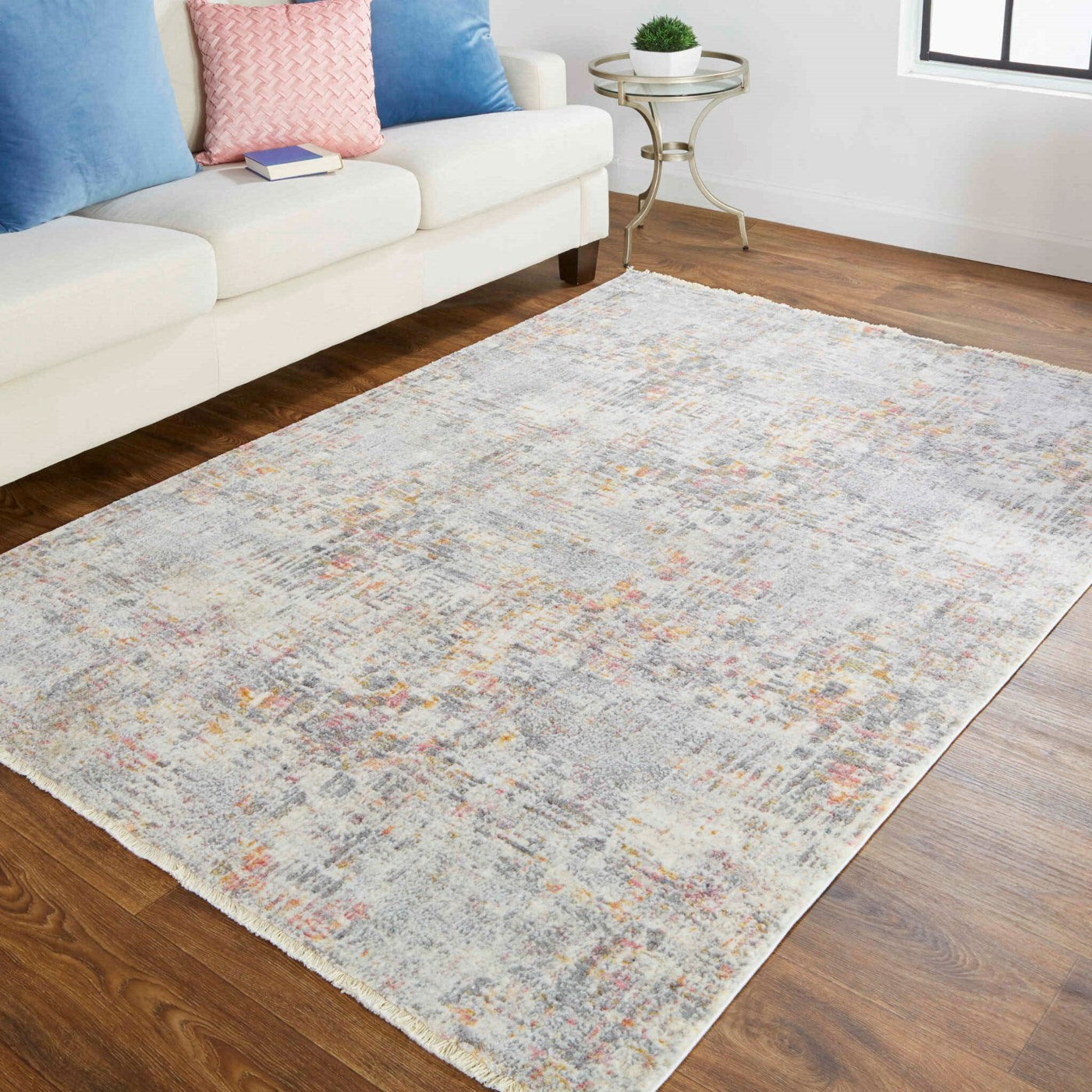 Kyra Gray/Beige Rug