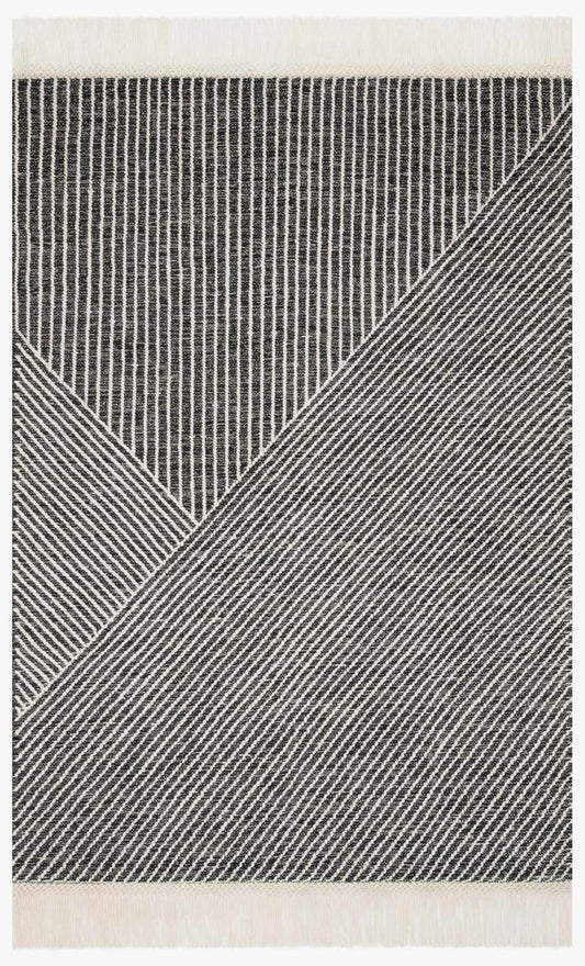 Newton Charcoal Ivory Rug