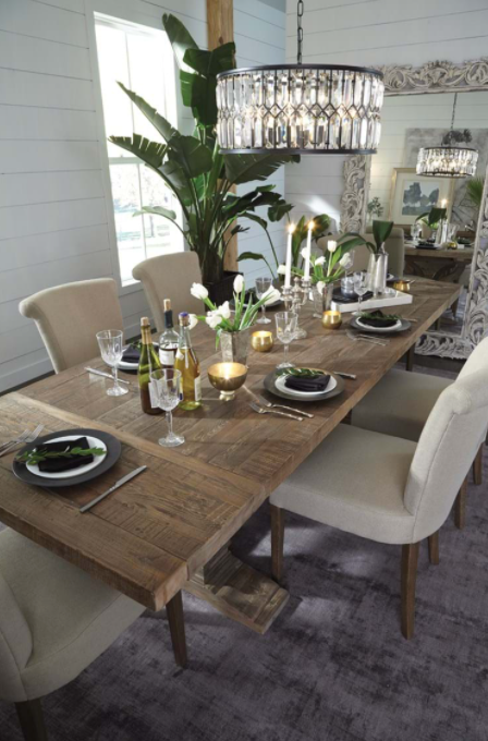 Alexa Extending Dining Table