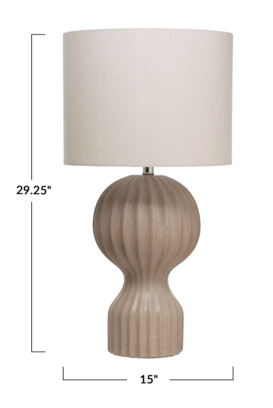 San Marco Fluted Table Lamp
