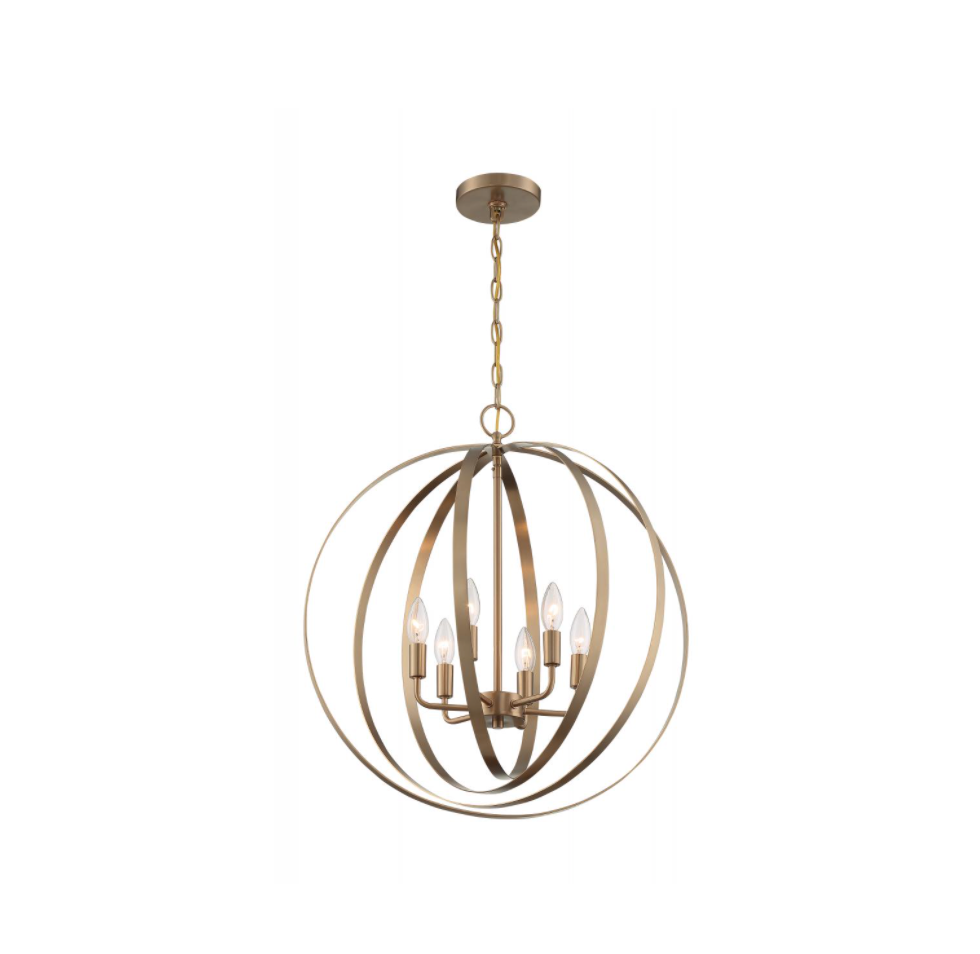 Penny 6 Light Chandelier