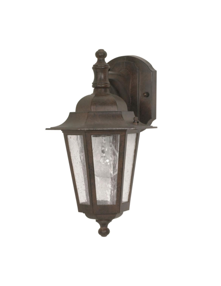 Fredrick Outdoor Old Bronze Wall Sconce