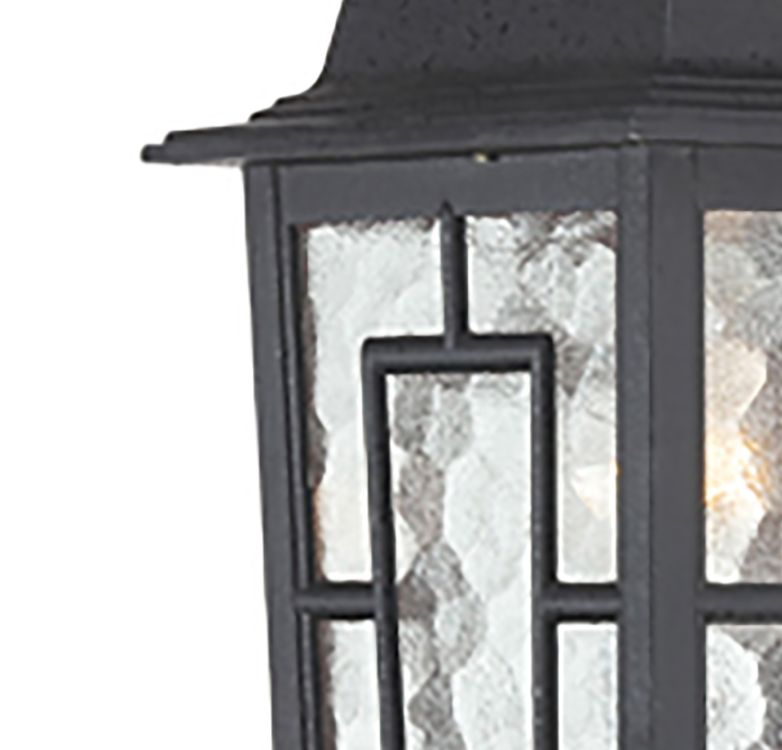 Bailey Outdoor Matte Black Wall Sconce