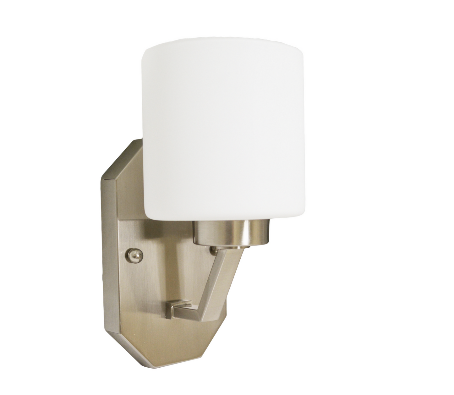 Piper White Glass Wall Sconce