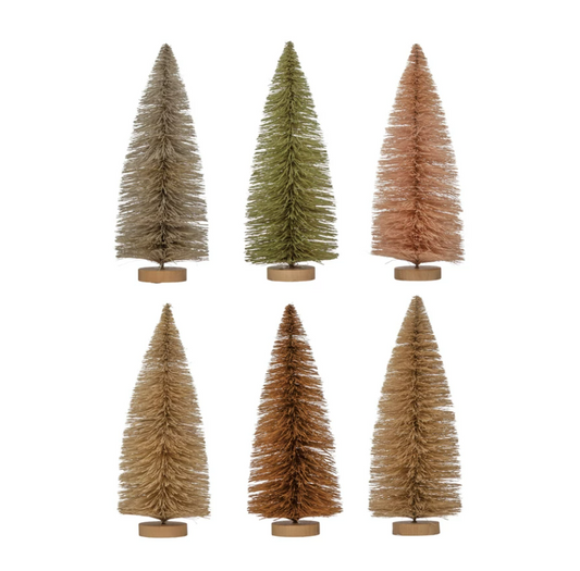 Medium Sisal Bottle Brush Tree